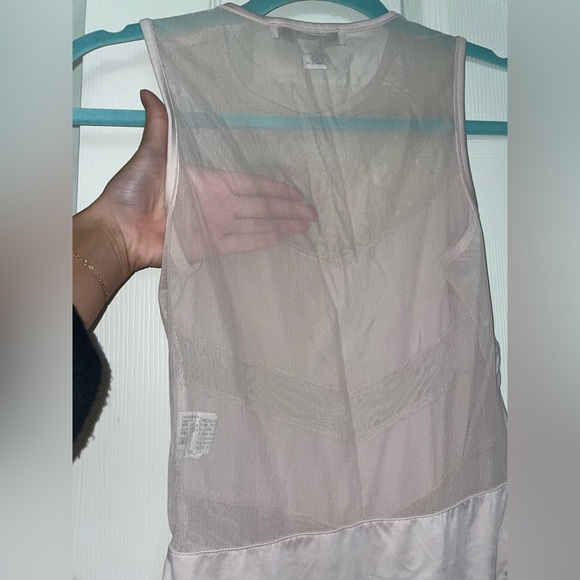 Forever 21 Pink Bodysuit With Mesh XS - Picture 3 of 6